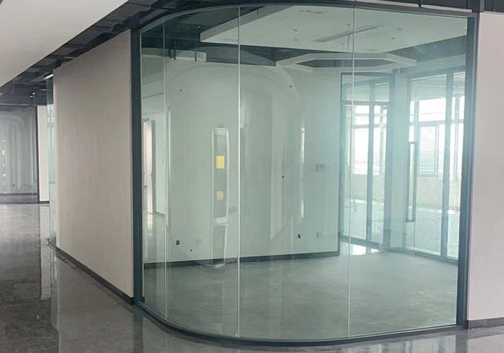 佳木斯市异形展柜玻璃弧形玻璃 - 方案